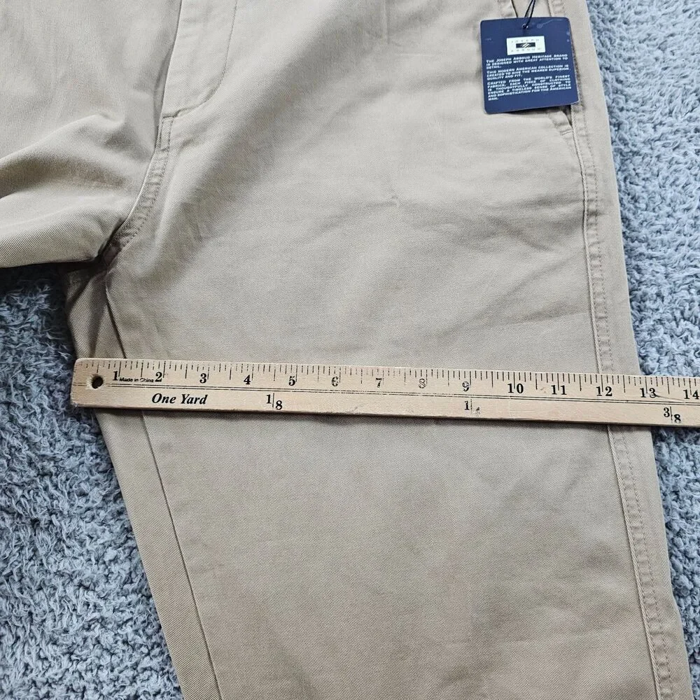 Joseph Abboud Pants Mens 36x31 Khaki Heritage Chino Comfort Stretch Golf Casual